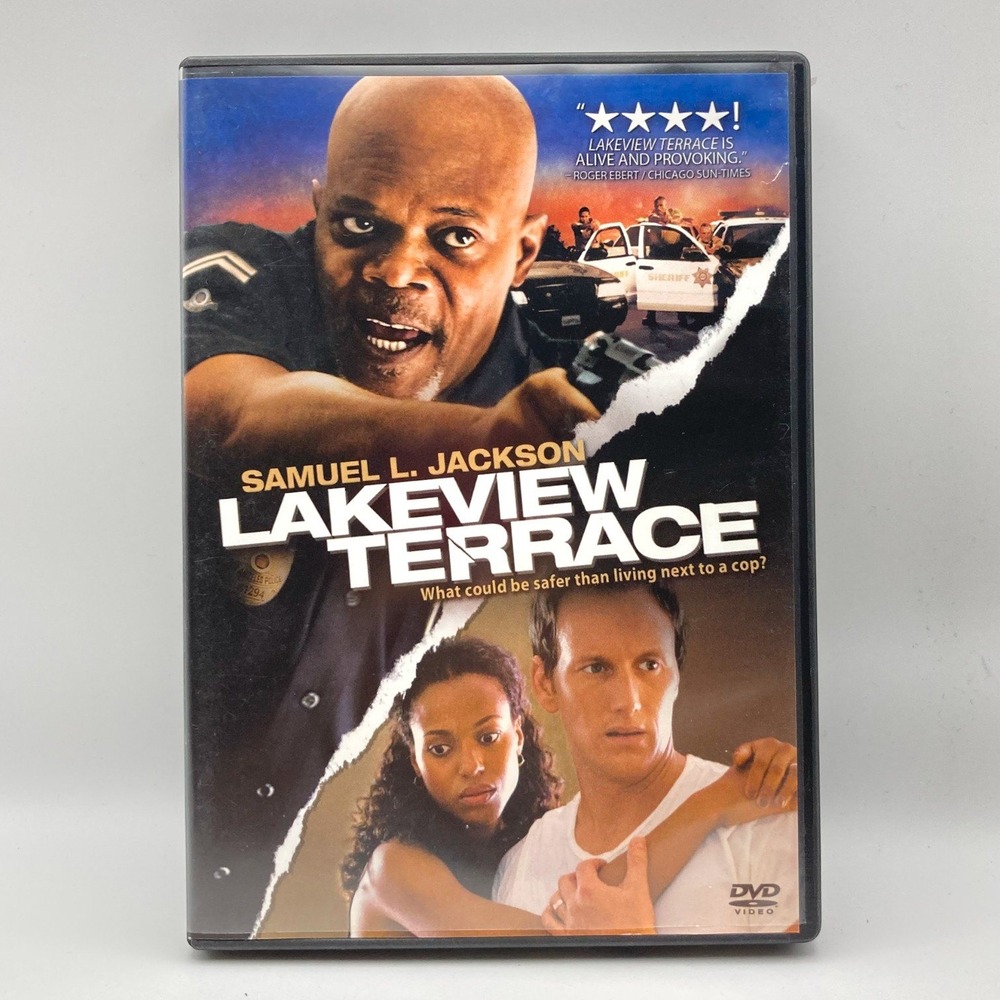 Lakeview Terrace DVD Samuel L Jackson Thriller‎ Movie Film Preowned